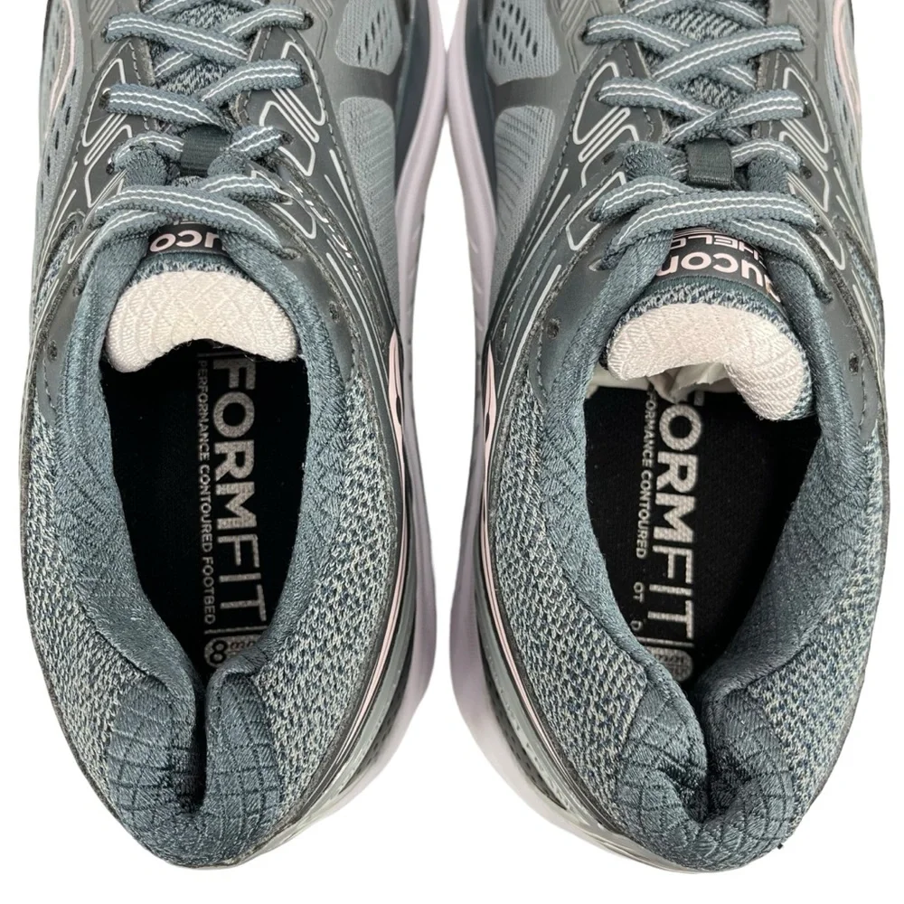 Saucony | Women’s 6.5 | Gray‎ & Pink Echelon 7 Running Shoes S10468-1
